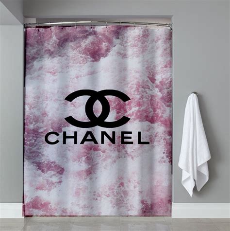 chanel shower curtain cheap